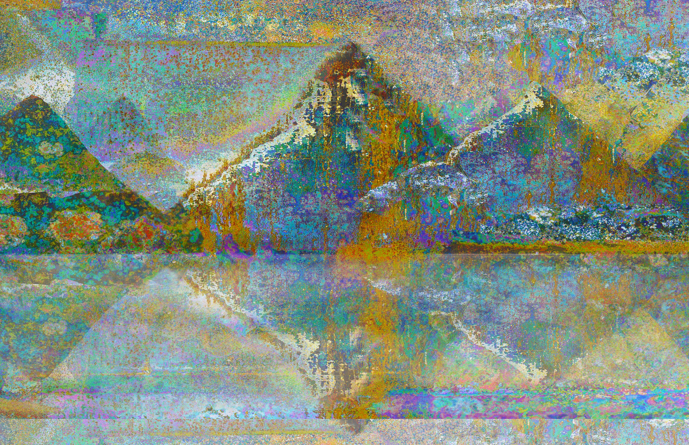 Abstract Reflections by Ted Scott