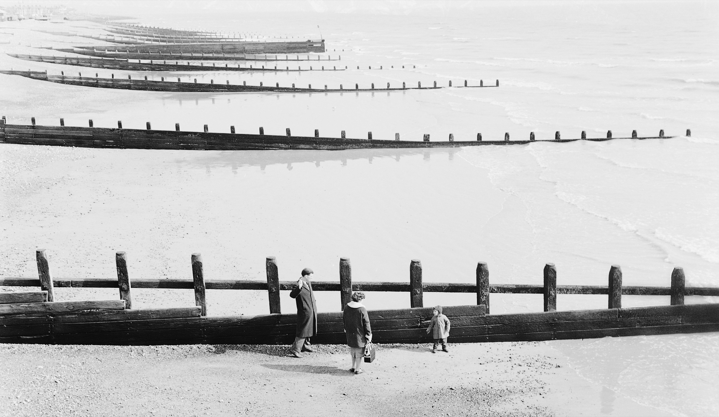 Beach Scene by Ted Scott