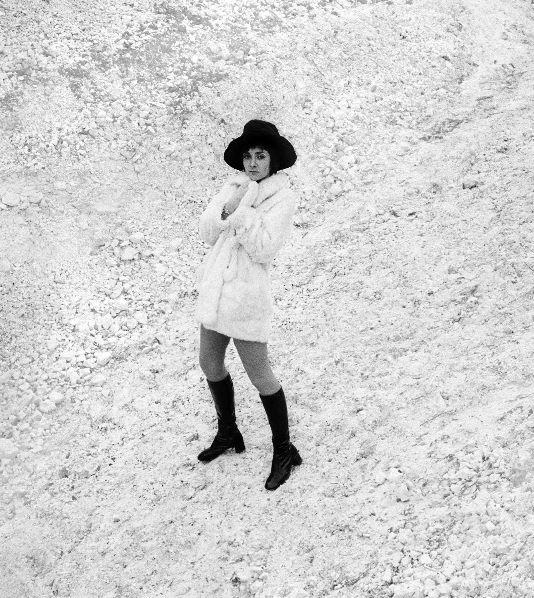 Penny Chalk Pit, 1964 by Ted Scott